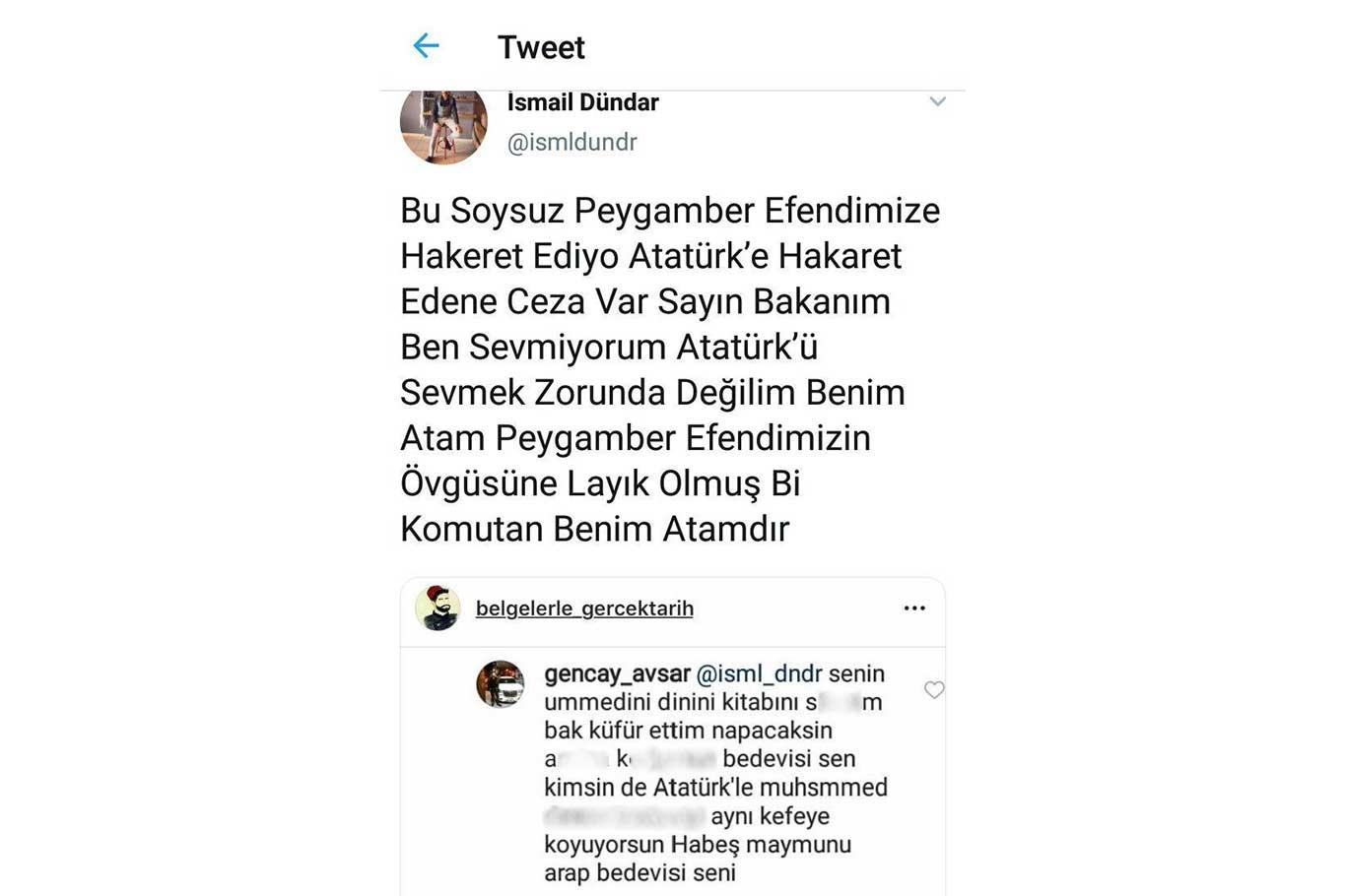 'İslam'a hakarete ceza yok ama Atatürk’ü sevmediğimi söyleyince ceza var!' 'İslam'a hakarete ceza yok ama Atatürk’ü sevmediğimi söyleyince ceza var!'